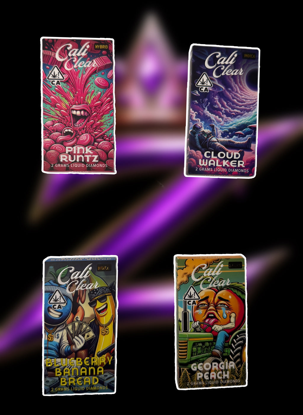 Cali Clears Liquid Diamonds