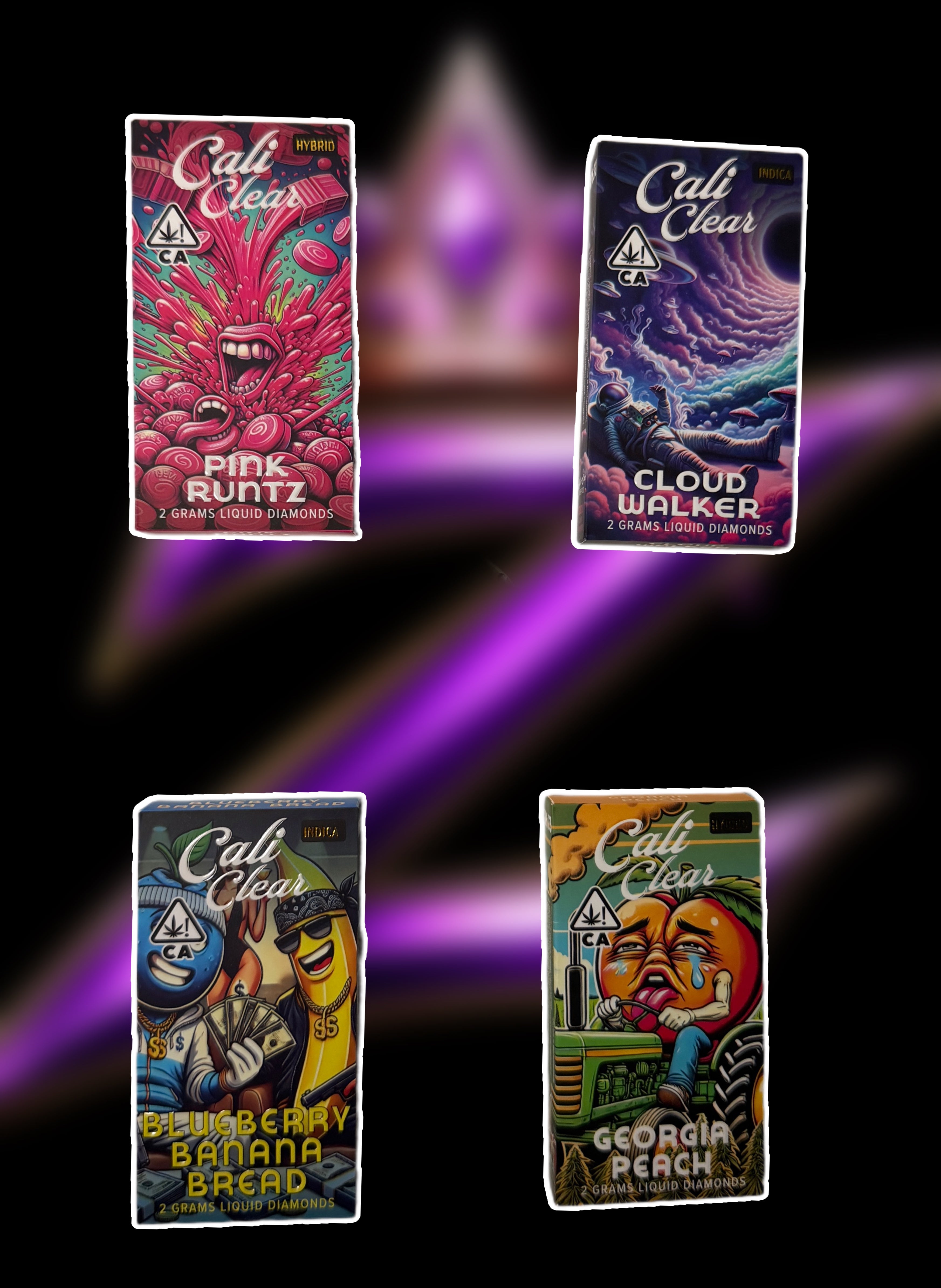 Cali Clears Liquid Diamonds